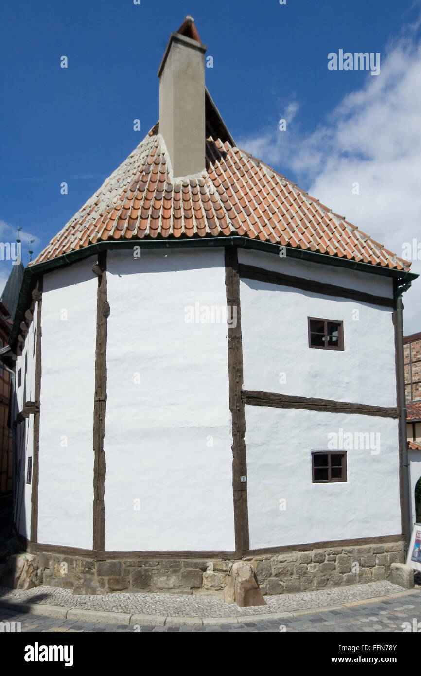 Geographie/Reisen, Deutschland, Sachsen-Anhalt, Quedlinburg, Gebäude, Ständerbauhaus, gebaut: aus dem 13. Jahrhundert, Außenansicht, Additional-Rights - Clearance-Info - Not-Available Stockfoto Geographie/Reisen, Deutschland, Sachsen-Anhalt, Quedlinburg, Gebäude, Ständerbauhaus, gebaut: aus dem 13. Jahrhundert, Außenansicht, Additional-Rights - Clearance-Info - Not-Available Stockfoto