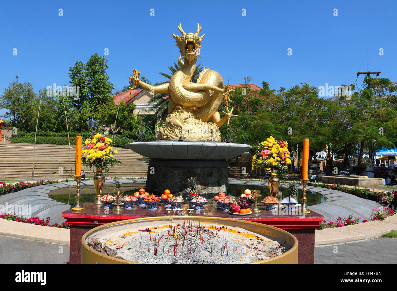 Thailand Phuket Phuket Town Chinesisches Neujahr 2016 Adrian Baker Stockfoto