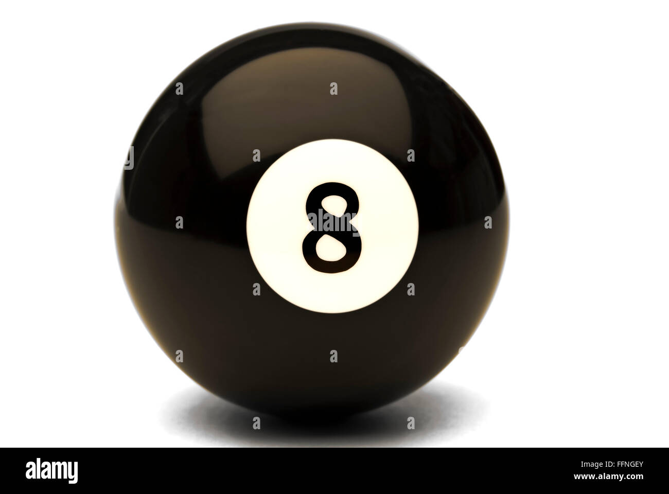 Die 8-Ball Stockfoto