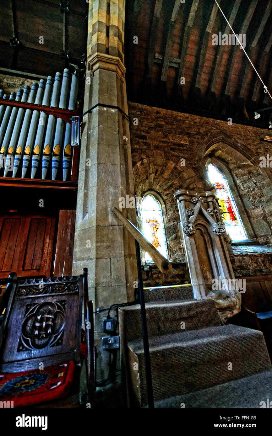 Die Kirche des Hl. Johannes des Täufers an whitbourne ist eine von einer Gruppe von sechs Pfarreien, die die Pfarrei von größeren whitbourne Stockfoto