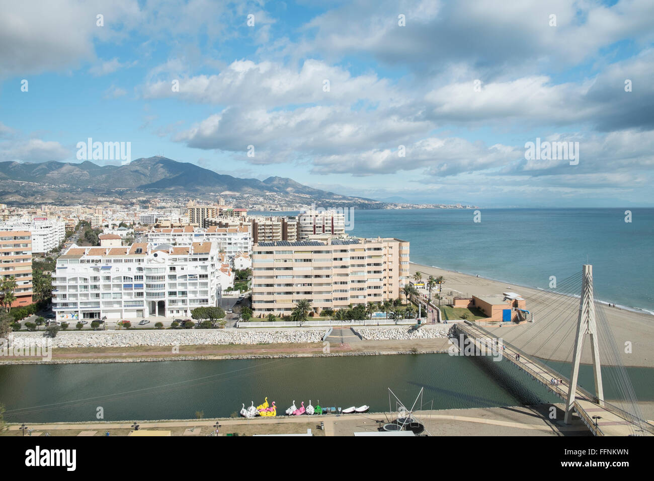 Fuengirola, Costa Del Sol, Malaga. Stockfoto