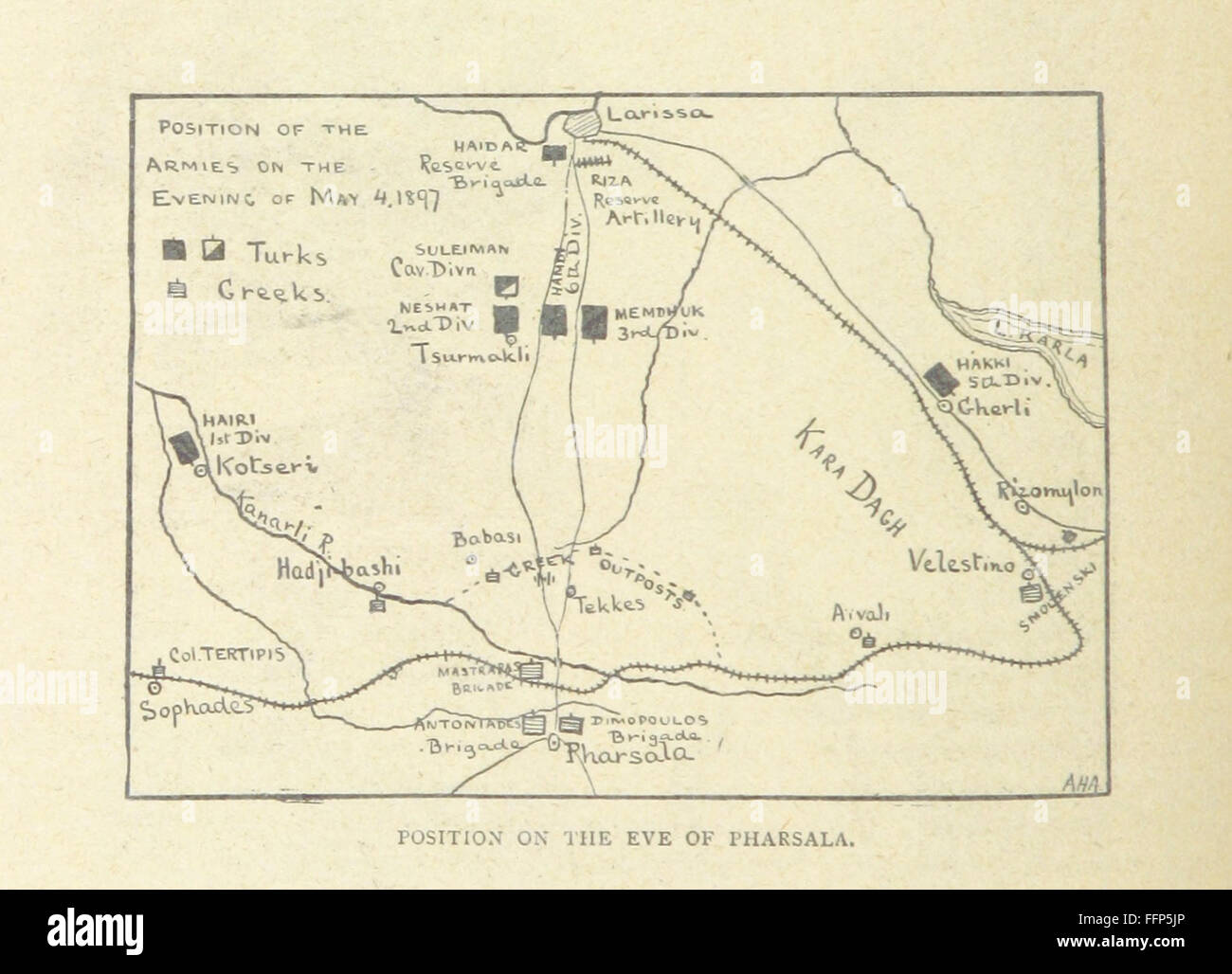 Dieses Buch liefert eine detaillierte Geschichte der militärischen Konflikte in den 1890er Jahren und behandelt die wichtigsten Schlachten, Schlüsselfiguren und die Entwicklung der Kriegsführung am Ende des 19. Jahrhunderts. Es wird veranschaulicht, um einen visuellen Einblick in die besprochenen Ereignisse zu bieten. Stockfoto