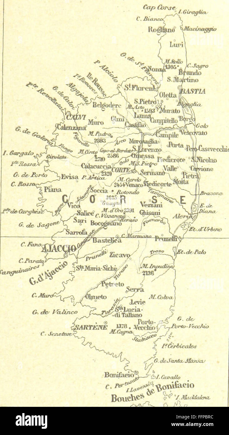 51 von "La France Pittoresque du Midi... Par Alexis-M. G. [d. h. Jean Baptiste Gochet.] " Stockfoto