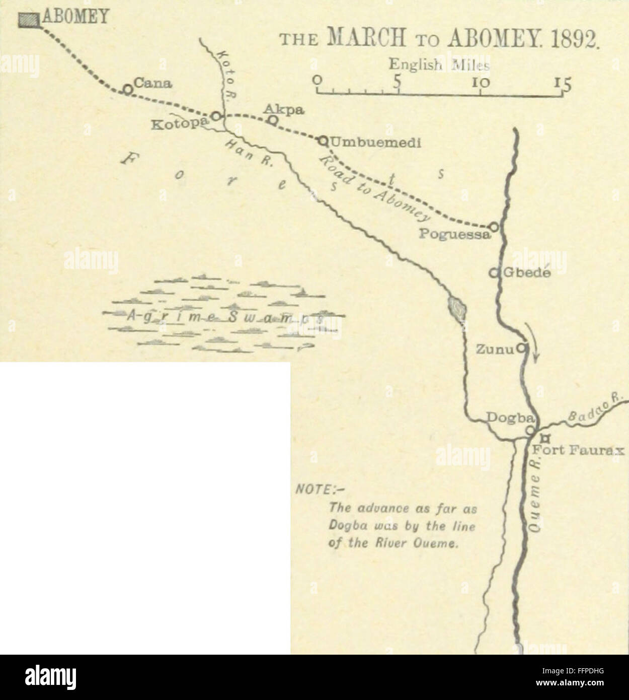 "Die Kriege der 90er Jahre" gibt einen detaillierten historischen Überblick über die großen Konflikte, die im letzten Jahrzehnt des 19. Jahrhunderts stattgefunden haben. Das Buch enthält Illustrationen, die die wichtigsten Schlachten und Figuren der Kriege dieser Zeit darstellen. Stockfoto