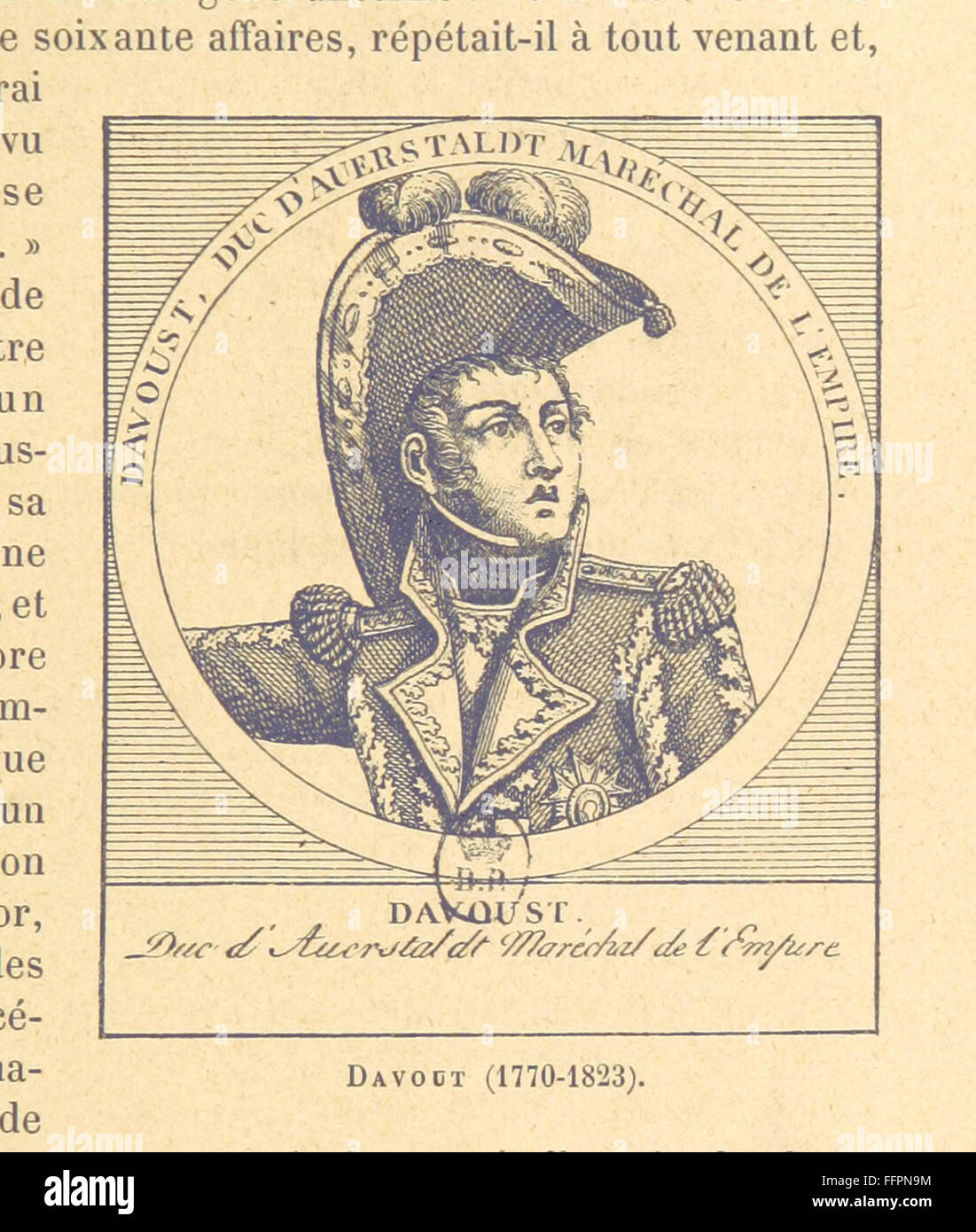 Dieses Buch beleuchtet die Zeit Deutschlands von 1789 bis 1810, wobei es sich um das Ende der alten deutschen staaten handelt, wobei Illustrationen die politischen und sozialen Veränderungen beleuchten. Stockfoto