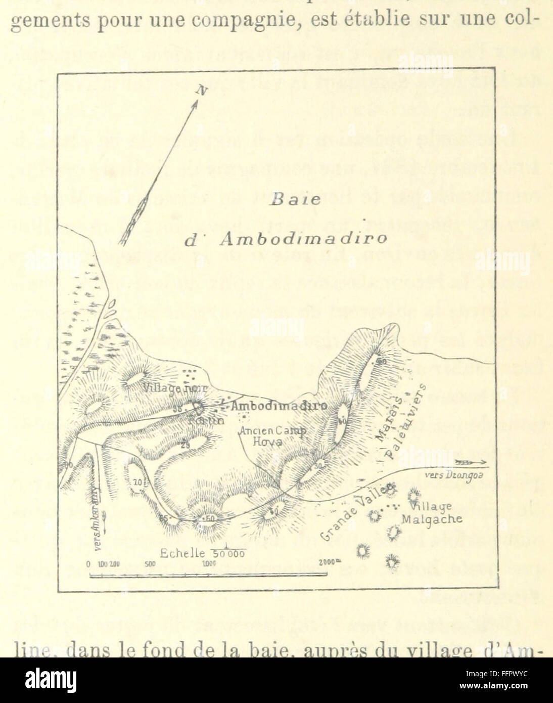 20 der "Madagaskar. I. L'Île et ses Einwohner. ... II. La Dernière Guerre Franco-Hova, 1883-1885, d'Après Les dokumentiert du m Stockfoto