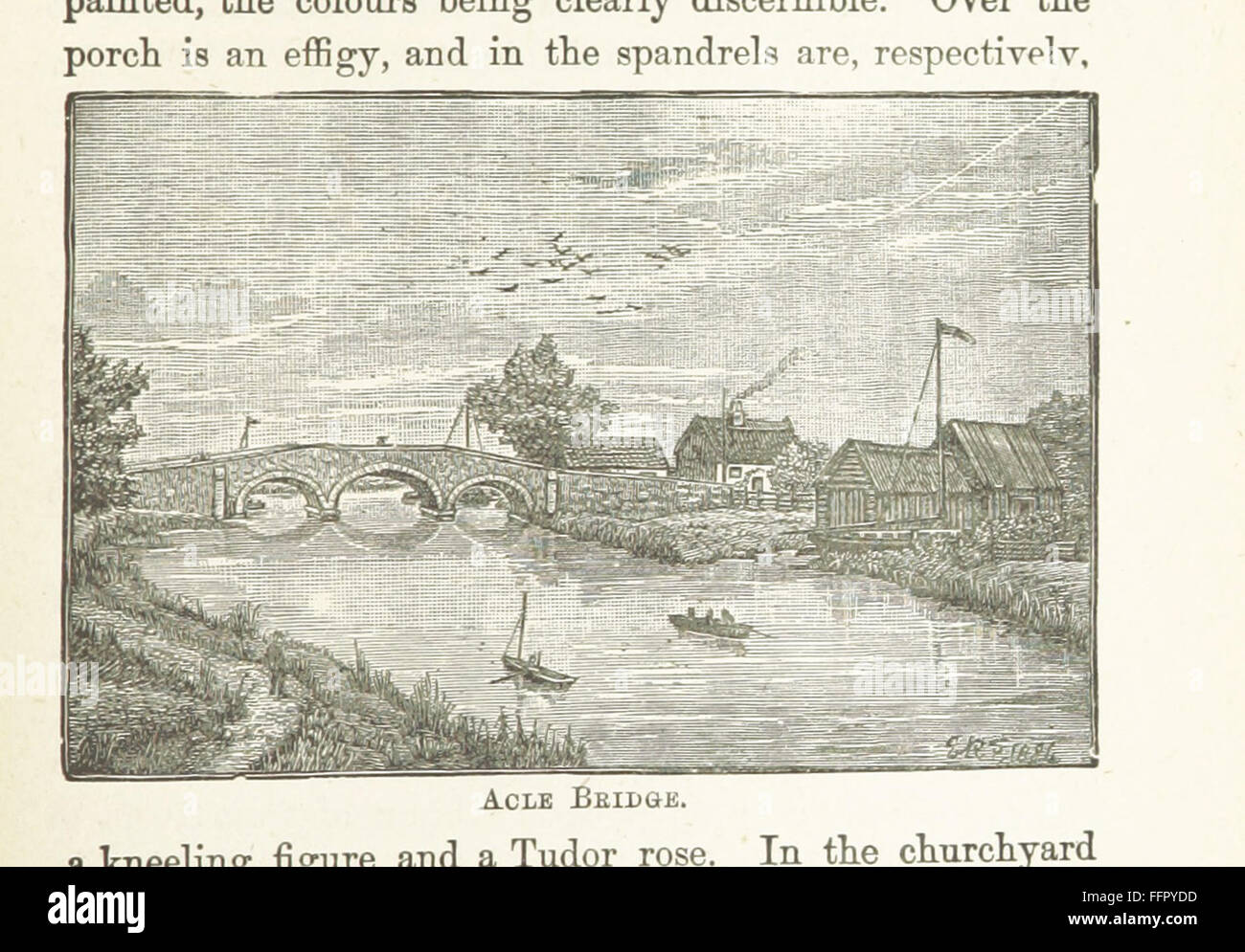 *The Land of the Broads* erkundet die einzigartige Landschaft der Norfolk Broads in England. Die illustrierte Ausgabe zeigt die natürliche Schönheit der Region mit ihrem ausgedehnten Netz von Flüssen, Feuchtgebieten und einer vielfältigen Tierwelt. Sie bietet einen Einblick in die historische und ökologische Bedeutung des Gebiets. Stockfoto