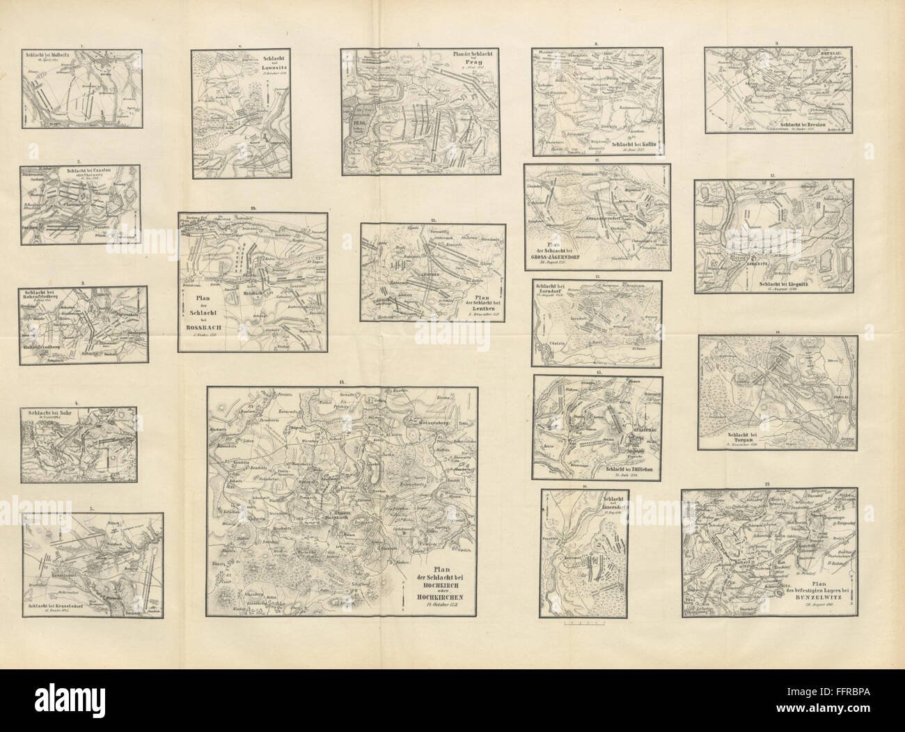 Dieses von Fürst N. S. Galitzin herausgegebene mehrbändige Set präsentiert eine detaillierte Geschichte der globalen Kriegsführung, untersucht Schlüsselschlachten und Strategien aus verschiedenen Zeiträumen und gibt Einblicke in die Militärtaktiken, die im Laufe der Geschichte angewendet werden. Stockfoto
