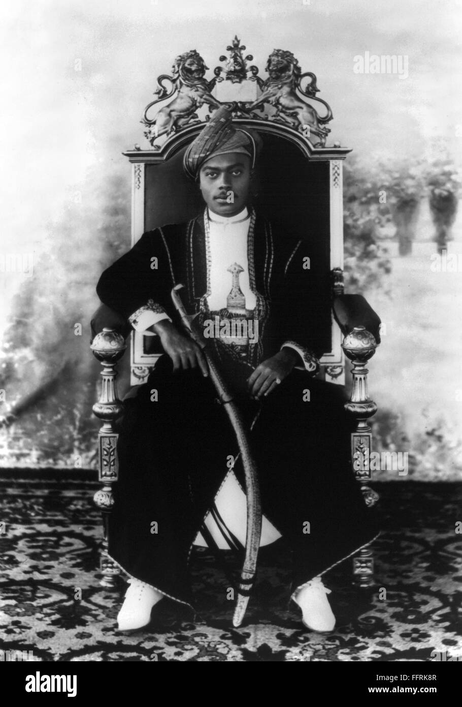 SAYYID ALI BIN HAMUD /n(18841918). Achte Sultan von Sansibar, 1902