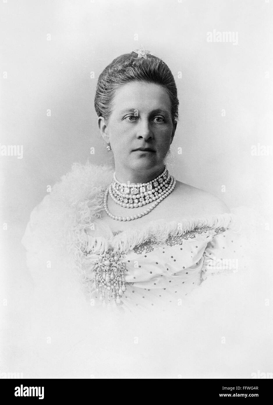 OLGA CONSTANTINOVNA /n(1851-1926). Großherzogin von Russland und der Königin von Griechenland. Stockfoto