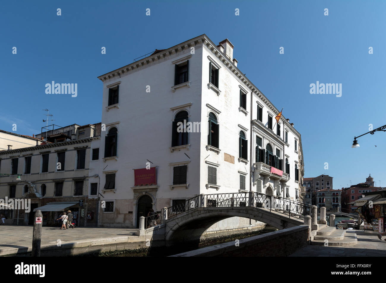 Italienischer palast cini la galleria Fotos und Bildmaterial in hoher
