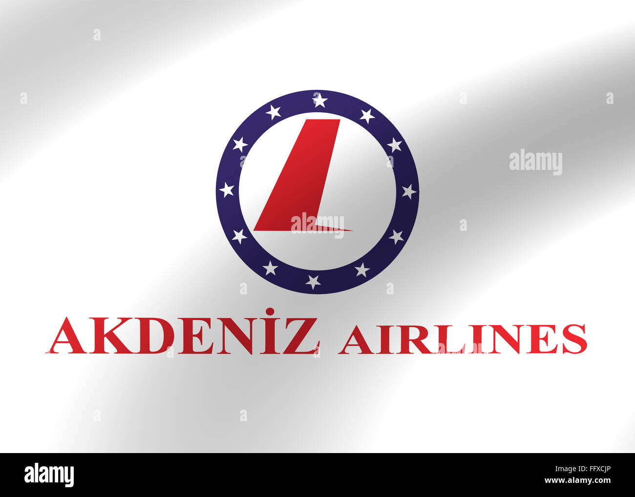 Akdeniz Airlines logo Flagge Symbol Stockfotografie Alamy