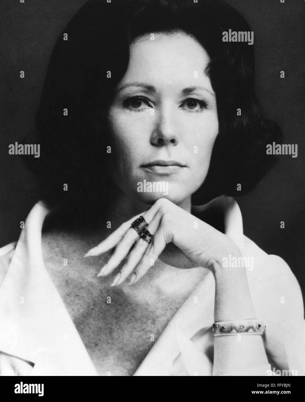 NANCY FREITAG (1933-). /nAmerican Autor und Journalist. Fotografie, 1973. Stockfoto