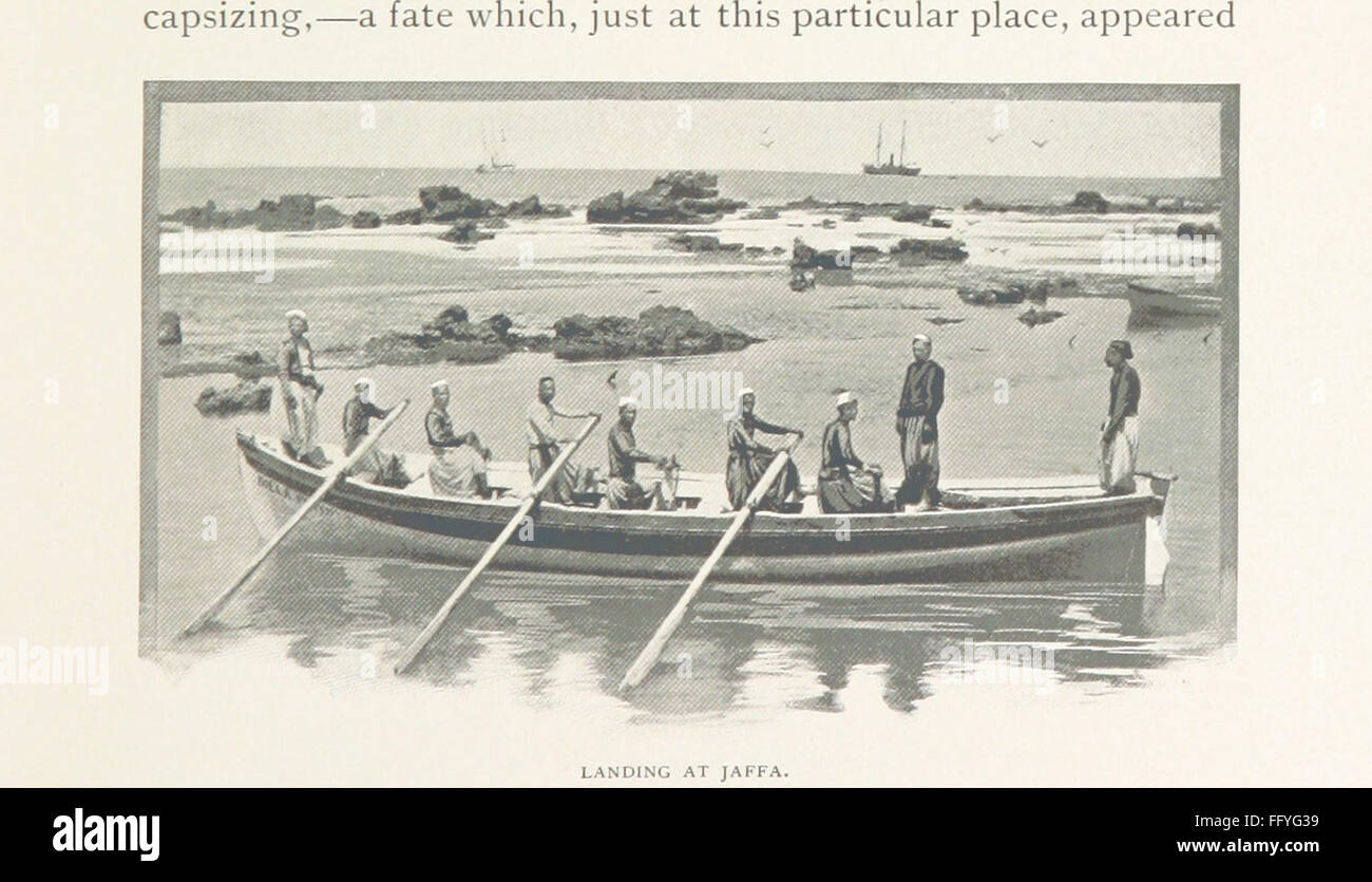 Dieses Werk von John L. Stoddard zeigt seine Reisen mit Illustrationen und Beschreibungen berühmter Orte und Menschen auf der ganzen Welt. Stockfoto