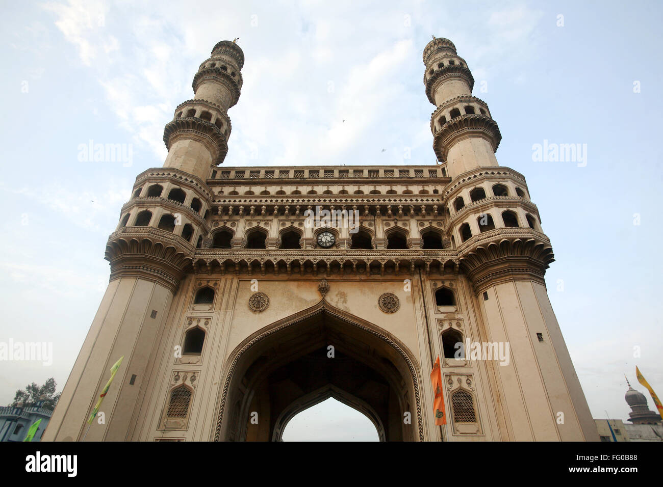 Charminar Hyderabad Andhra Pradesh Indien Asien Stockfoto