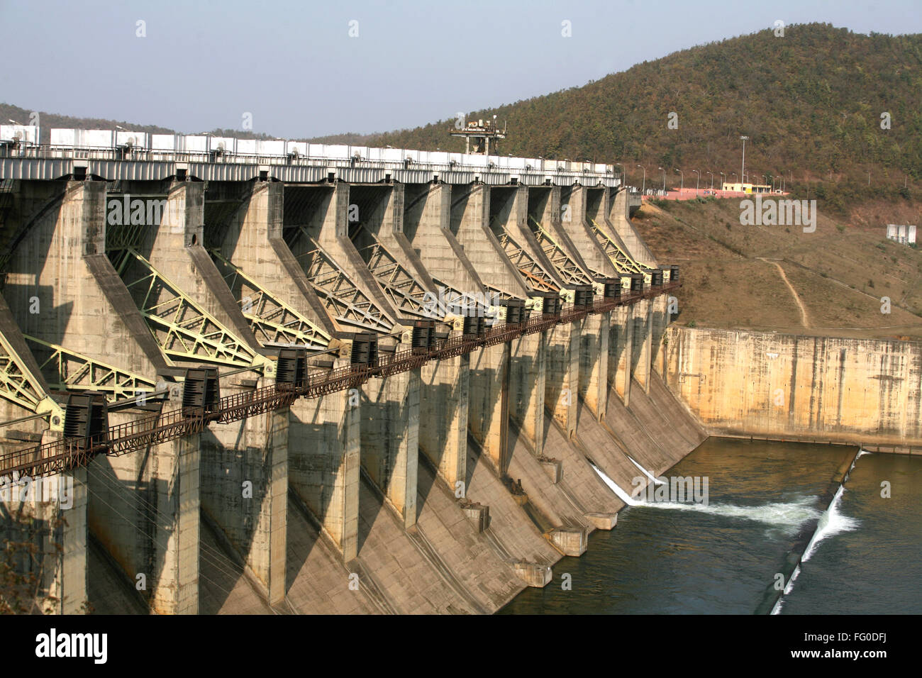 Chandil Dam Wasserkraftprojekt mit 2x4 MW Leistung im Chandil Saraikela Kharsanwa Distrikt in Jharkhand Indien Stockfoto