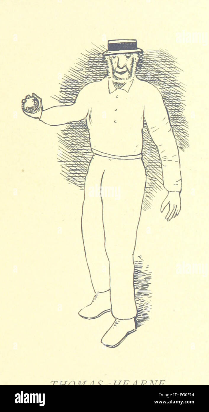 Crickety Cricket ist eine Sammlung von Gedichten, die vom Autor illustriert wurden, mit einem Frontstück von Sir F. Lockwood. Die Gedichte konzentrieren sich auf die Natur, insbesondere Cricket, und bieten sowohl einen skurrilen als auch poetischen Blick auf das Thema. Stockfoto