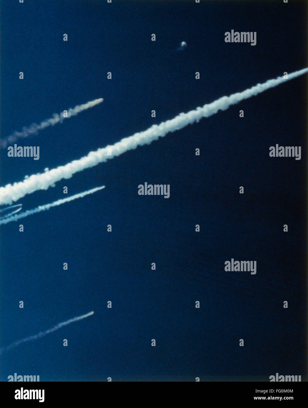 CHALLENGERKATASTROPHE, 1986. /nThe Space Shuttle Challenger Unfall am