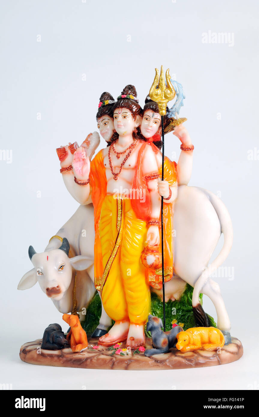 Statue von Herrn Guru Datta; Indien Stockfoto