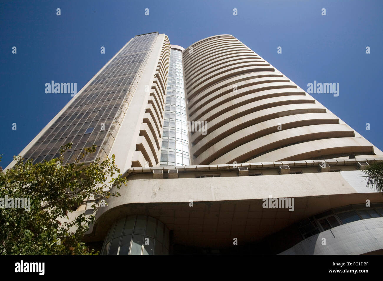 Bombay Stock Exchange (BSE), Bombay Mumbai, Maharashtra, Indien Stockfoto