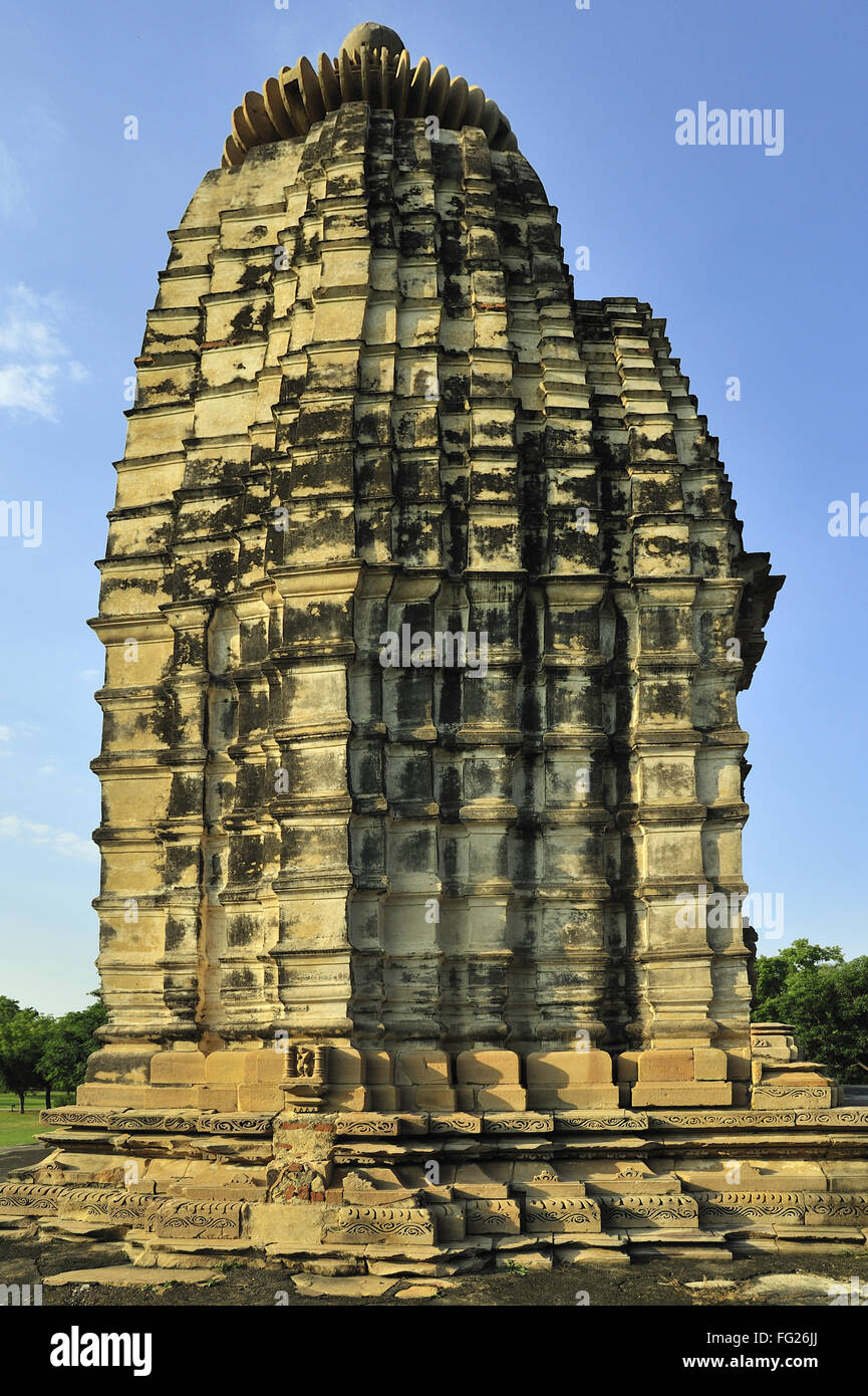 Parvati Tempel Khajuraho Madhya Pradesh, Indien Stockfoto