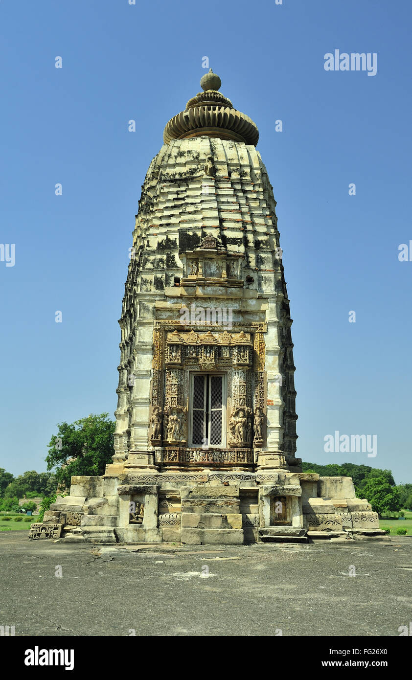 Parvati Tempel Khajuraho Madhya Pradesh, Indien Stockfoto