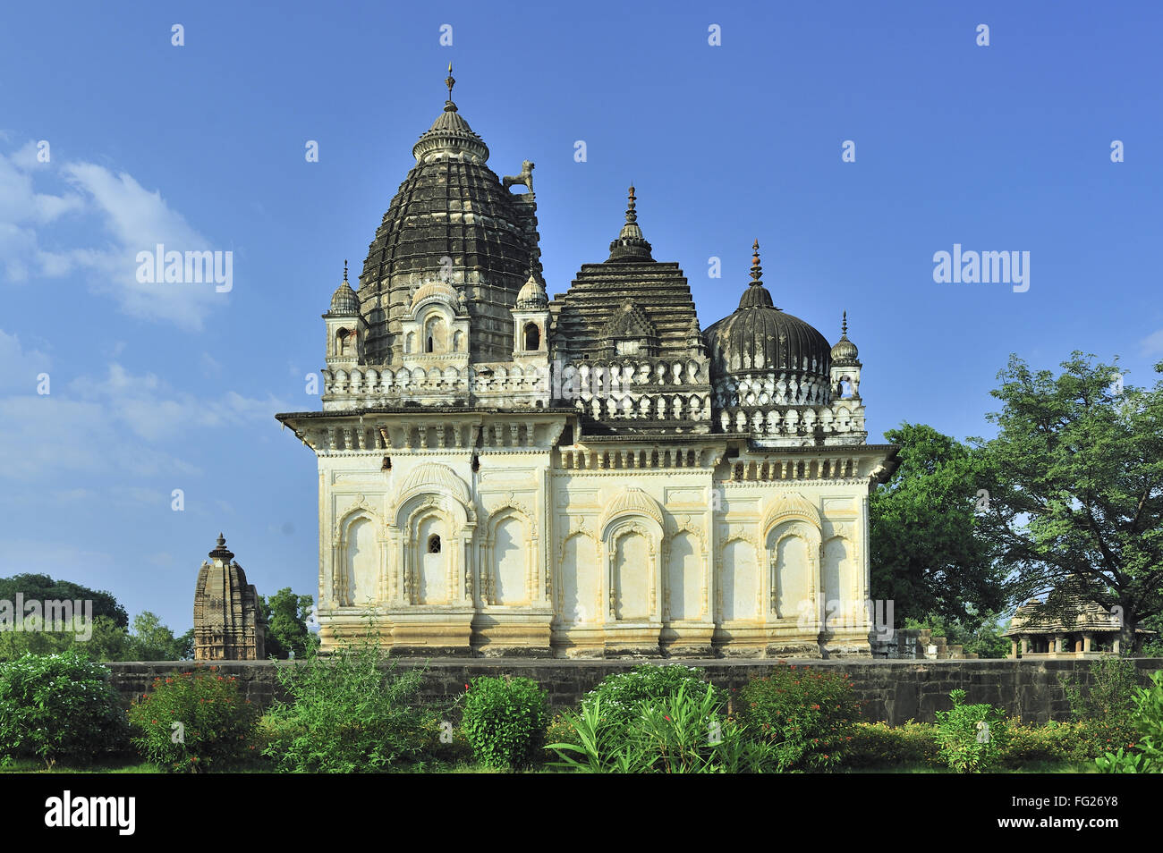 Parameshwari Khajuraho Tempel Madhya Pradesh, Indien Stockfoto