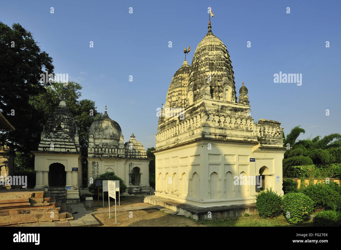 Jain-Tempel in Parsvanatha Tempel Madhya Pradesh, Indien Stockfoto