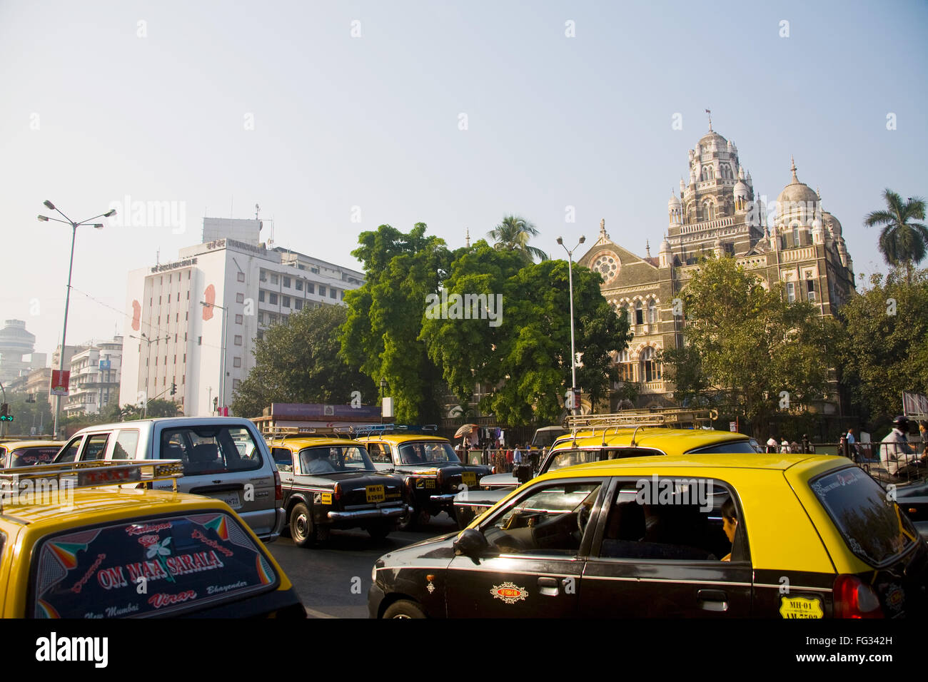 Westbahn lokale Züge Endstation und Hauptsitz; Bombay; Mumbai; Maharashtra; Indien 16 12 2009 Stockfoto