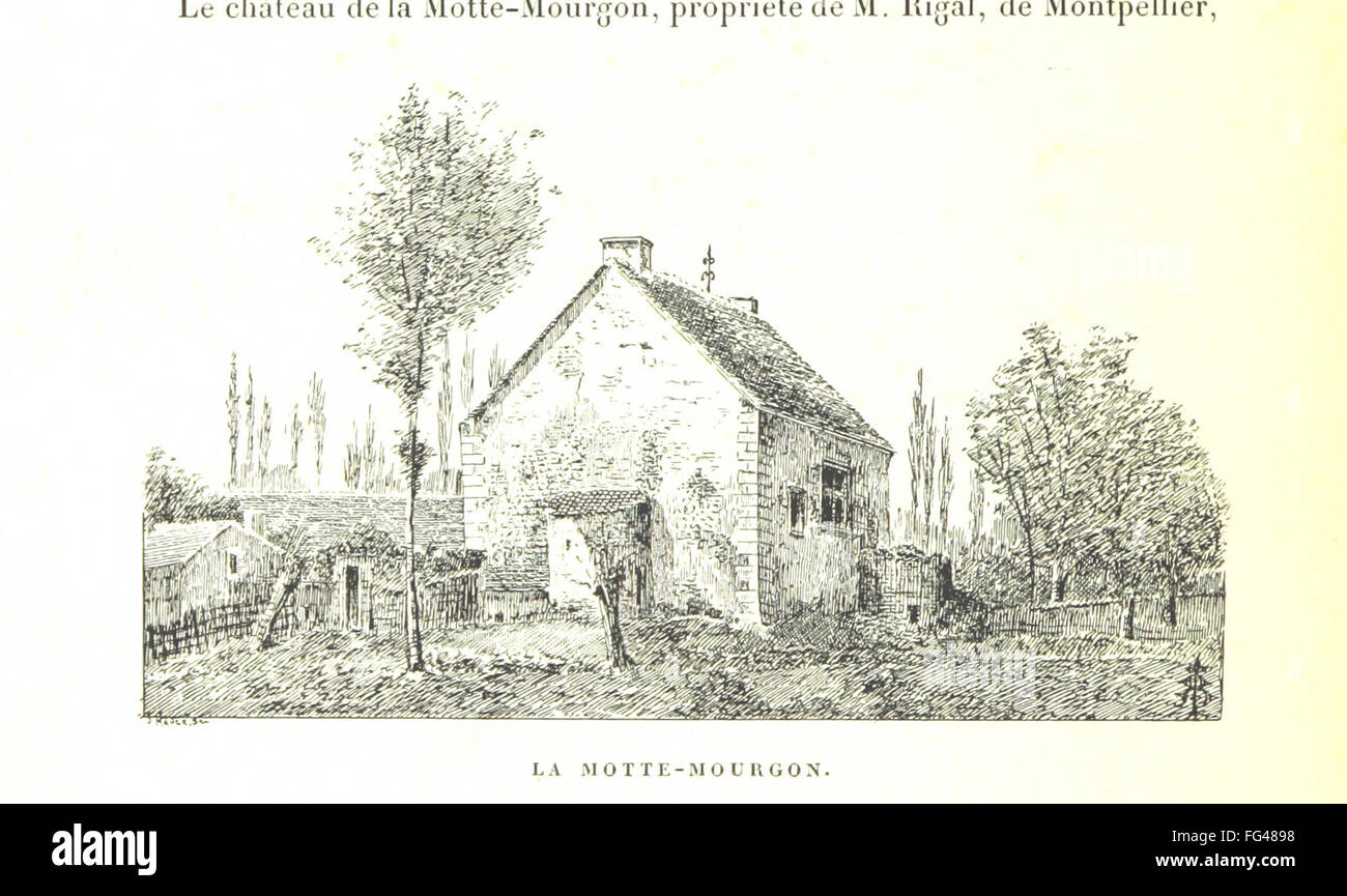 64 von "Les Fiefs du Bourbonnais. La Palisse, etc. (Moulins, rive Droite de 19.Jhd..) " Stockfoto