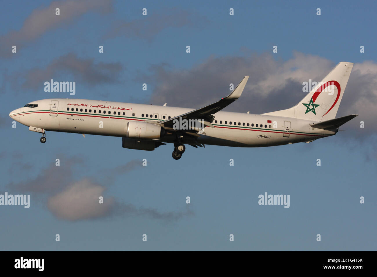 Königliche Luft Maroc 737 800 Stockfoto