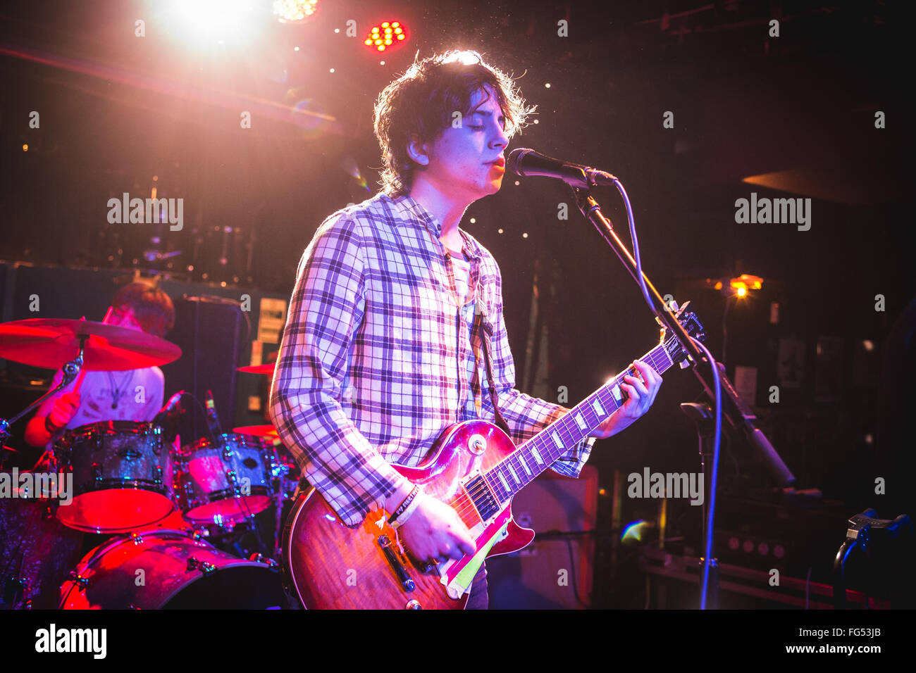 11. Februar 2016 - ziemlich bösartig Soundcheck im Dingwalls in Camden vor 2016 ihren NME Awards show © Myles Wright/ZUMA Draht/Alamy Live News Stockfoto