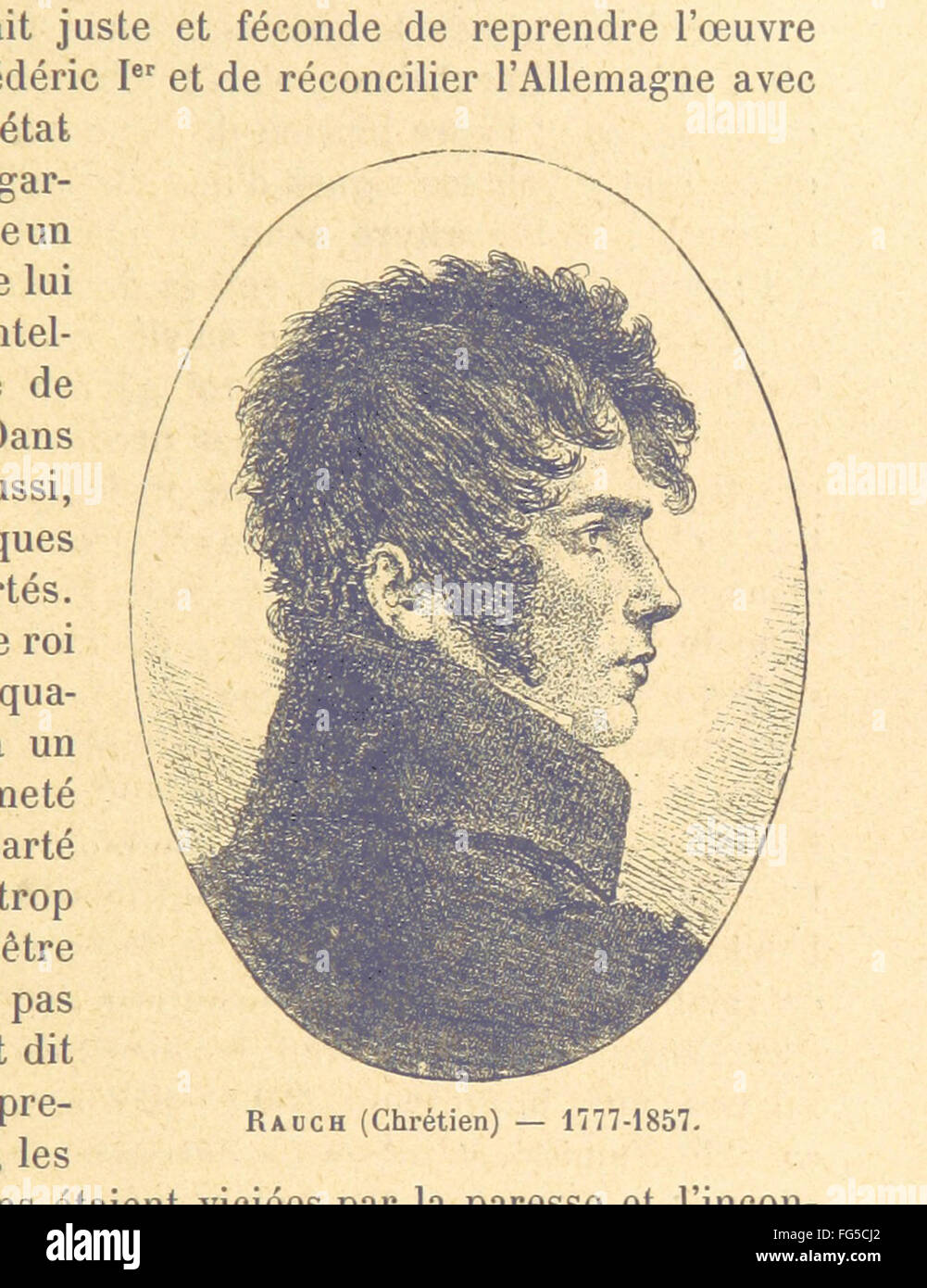 Dieses Vintage-Buch konzentriert sich auf Deutschland von 1789 bis 1810 und beschreibt das Ende der alten deutschen Ära. Es enthält Illustrationen, die das Verständnis dieser Zeit verbessern, wobei der politische und kulturelle Wandel berücksichtigt wird. Stockfoto