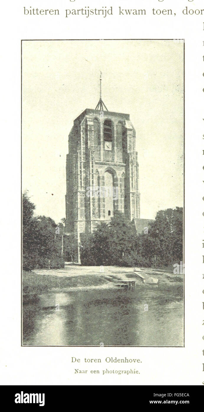 Onze Gouden Eeuw ist ein niederländisches Vintage-Buch, das sich mit dem Goldenen Zeitalter der niederländischen Republik befasst. Unter der Aufsicht von J. H. illustriert, erforscht es die kulturelle, wirtschaftliche und politische Blütezeit der Niederlande im 17. Jahrhundert, mit einem Schwerpunkt auf ihren Beiträgen zu Kunst, Handel und Innovation. Stockfoto