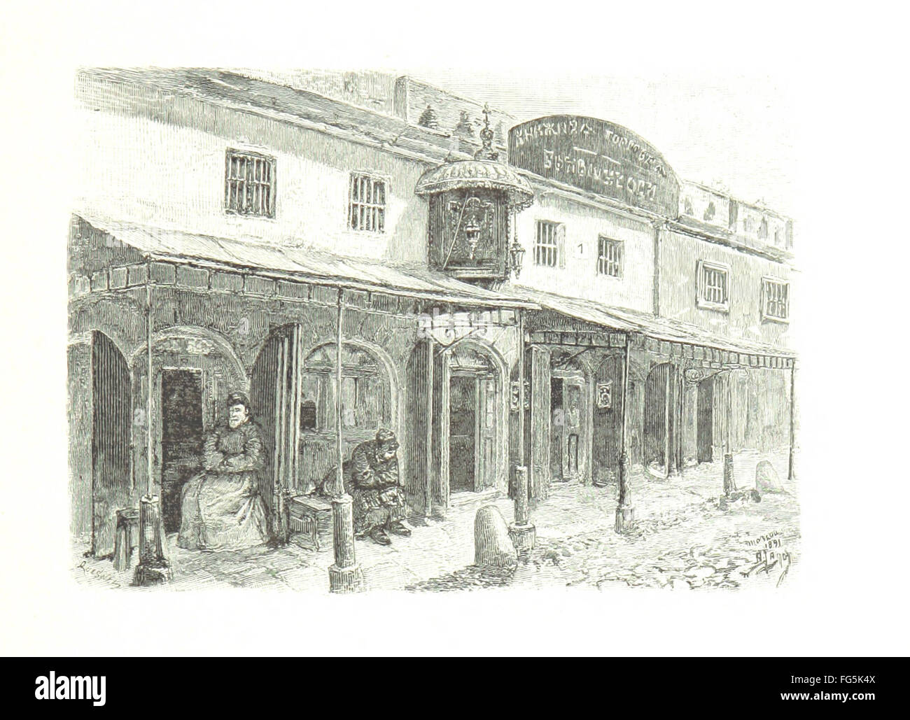 „La Russie“ bietet eine Reihe von Eindrücken Russlands, die Landschaften des Landes, Porträts von Menschen und verschiedene kulturelle Szenen mit Illustrationen von H. Lanos darstellen. Sie spiegelt Russlands Vielfalt und Größe im 19. Jahrhundert wider. Stockfoto