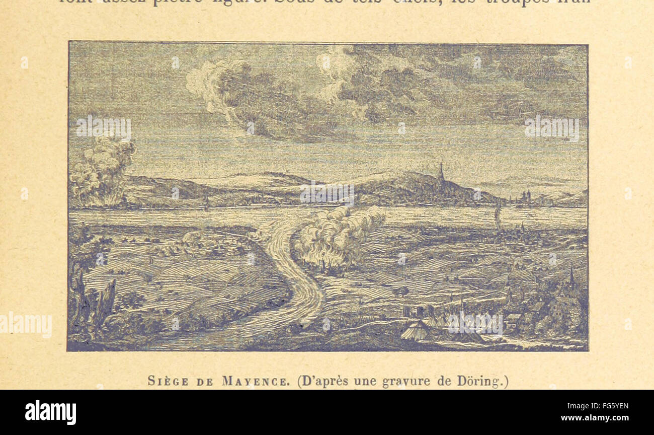 "L'Allemagne, 1789-1810" erforscht das Ende des alten Deutschlands und konzentriert sich dabei auf die bedeutenden sozialen, politischen und wirtschaftlichen Veränderungen in dieser Zeit. Das Buch bietet historische Einblicke, illustriert mit historischen Kunstwerken. Stockfoto