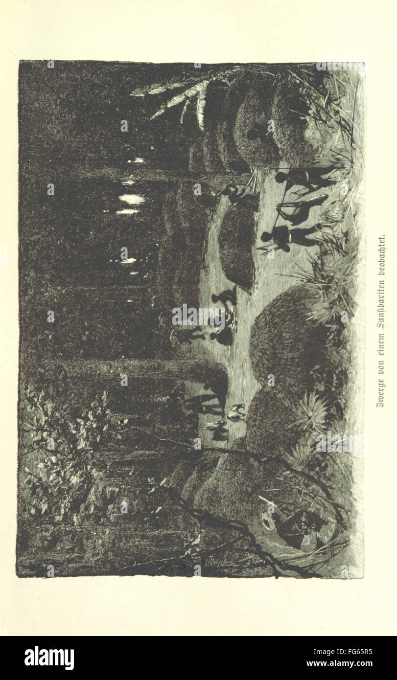 „Im Dunkelsten Afrika“ erzählt die Abenteuer der Entdecker in den dunkelsten Teilen Afrikas. Dieses Buch, das von H. von Wobeser aus dem Englischen übersetzt wurde, bietet einen detaillierten Einblick in afrikanische Expeditionen und die Herausforderungen, denen in unerforschten Gebieten begegnet wird. Stockfoto