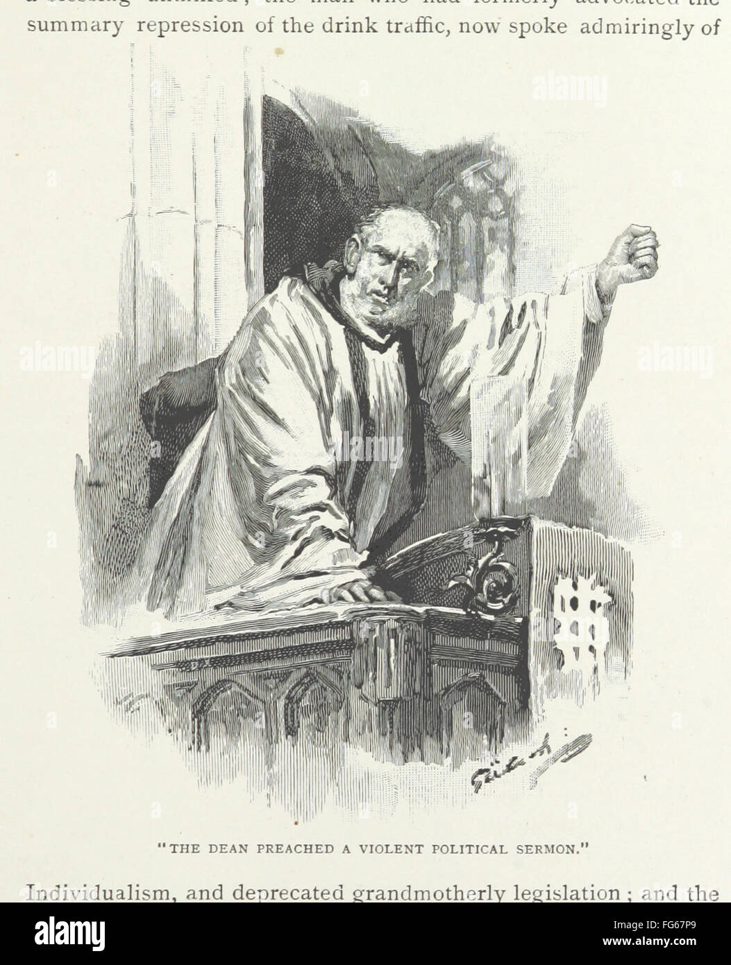 Diese Geschichte, die von „Black and White“ nachgedruckt wurde, erzählt die Geschichte einer großen Gefahr und ihrer möglichen Abwendung. Es handelt sich um ein fiktives Werk, das kritische Momente der Krise und die Bemühungen zu ihrer Überwindung hervorhebt. Stockfoto