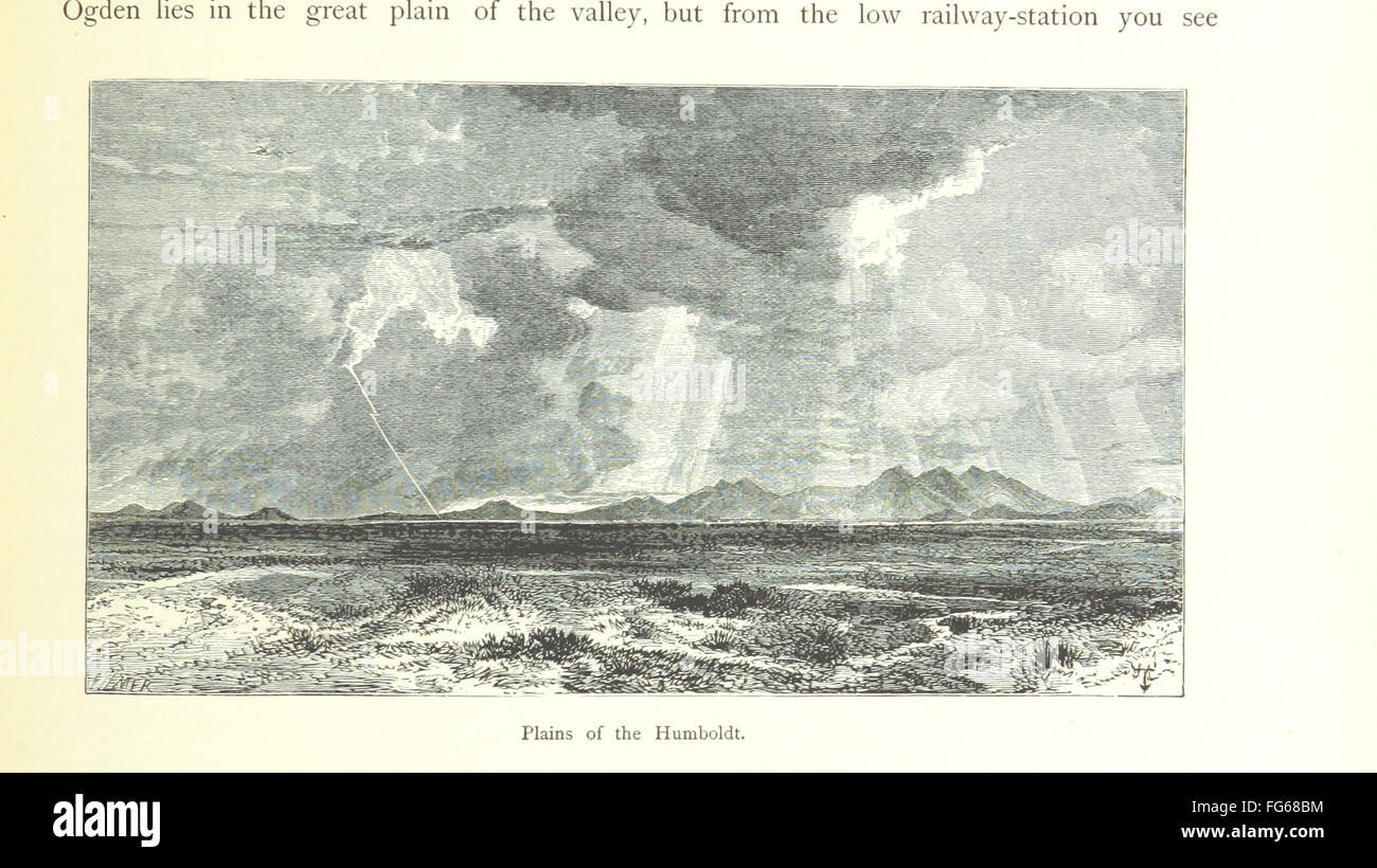 Eine historische Illustration aus dem „malerischen Amerika“, die die Landschaft des Landes mit Bergen, Flüssen und Seen zeigt. Das Bild betont die natürliche Schönheit des 19. Jahrhunderts Amerikas und den künstlerischen Ansatz der frühen amerikanischen Illustratoren. Stockfoto