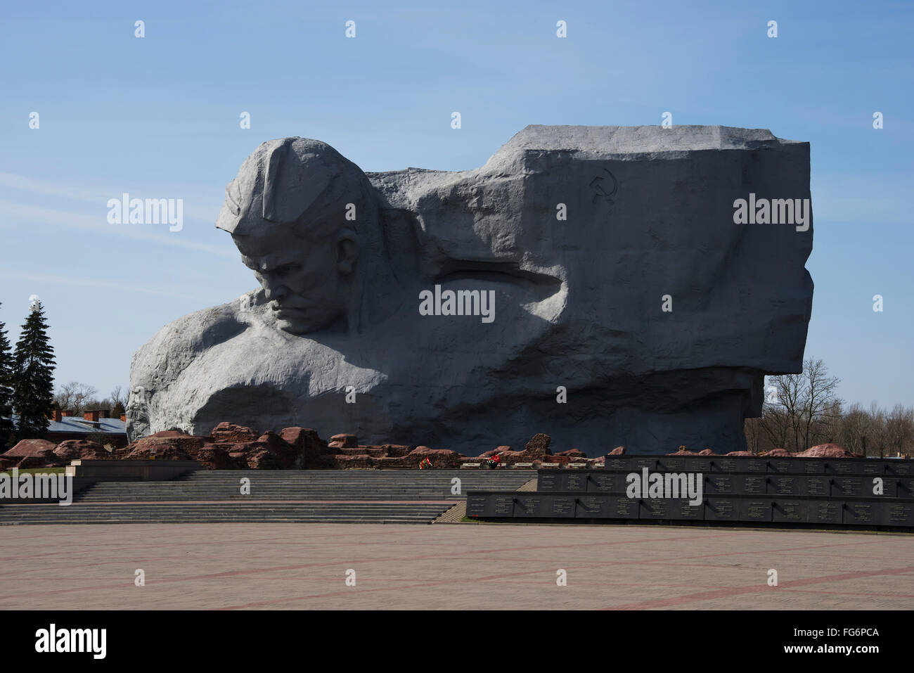 Wichtigste Sehenswürdigkeit auf der Festung in Brest; Brest, Weißrussland Stockfoto