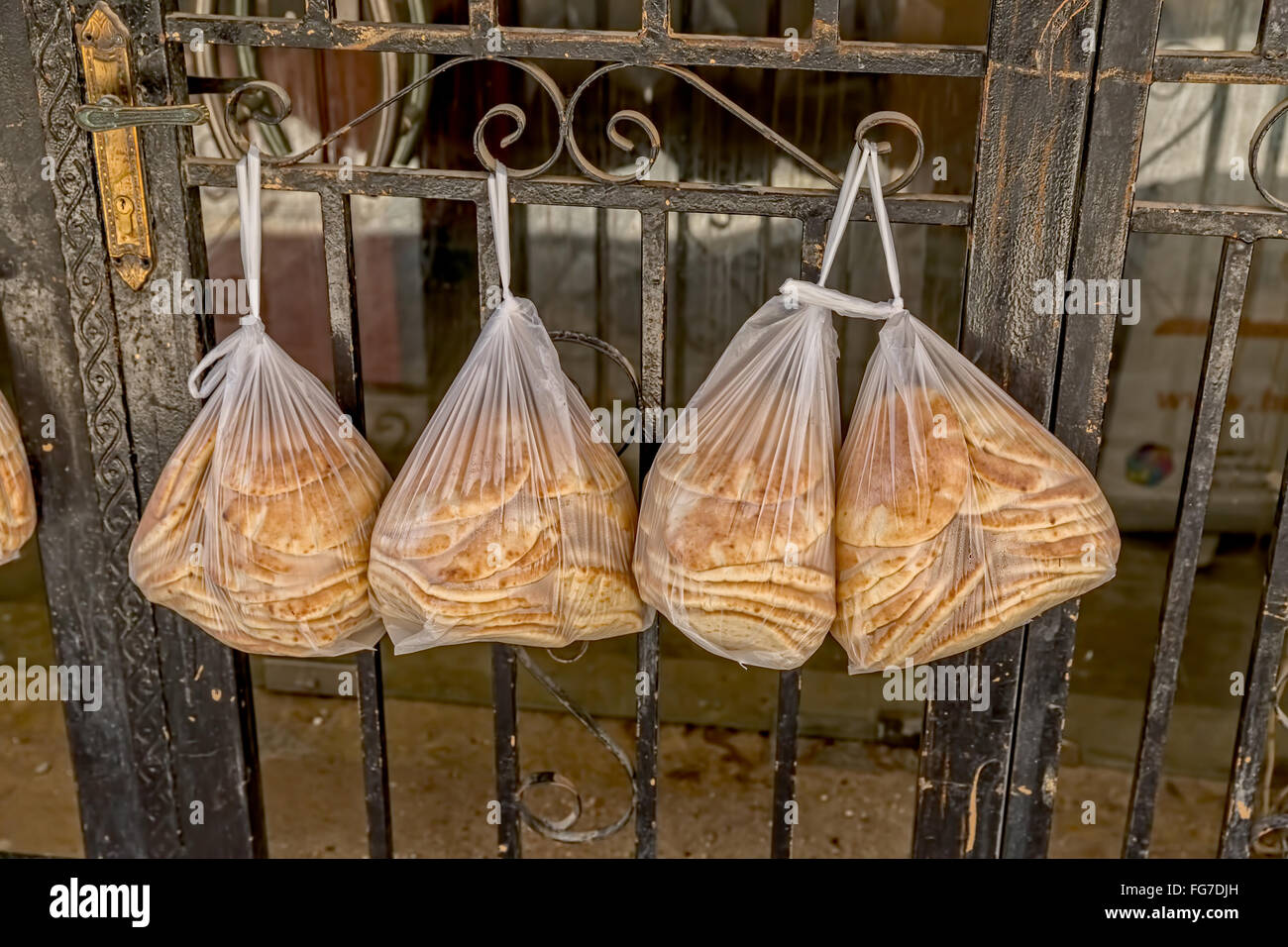 Brot aus Jerusalem Stockfoto