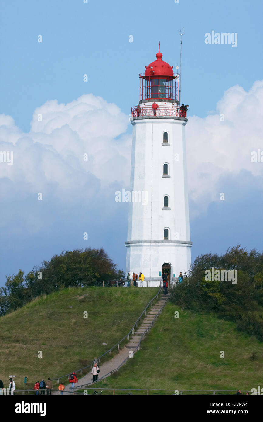 Leuchtturm Dornbusch Stockfoto