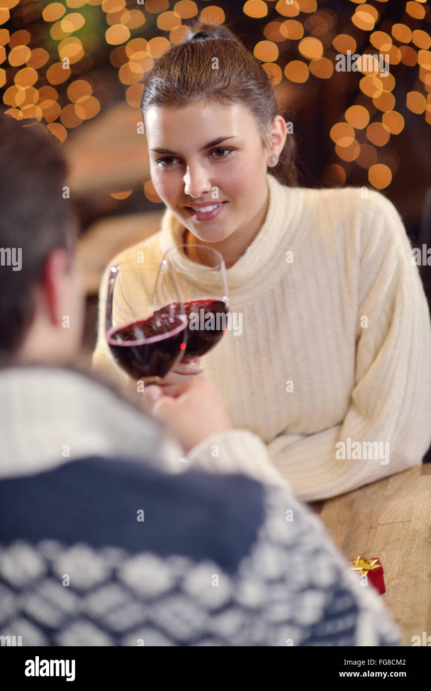 romantischen Abend Datum Stockfoto