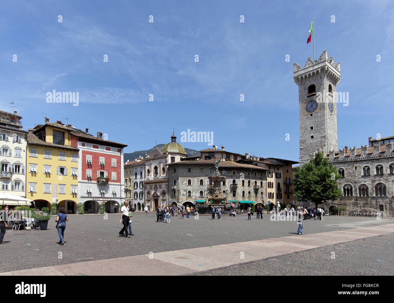 Geographie/Reisen, Italien, Trentino, Trento, Cathedral Square, Additional-Rights - Clearance-Info - Not-Available Stockfoto