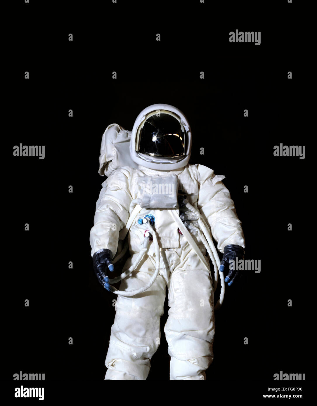 Astronaut im Weltraum schweben Stockfoto