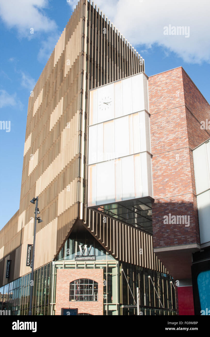 Waterstone es Buchhandlung in Liverpool eine Shopping Mall, Zentrum, Center, England Stockfoto