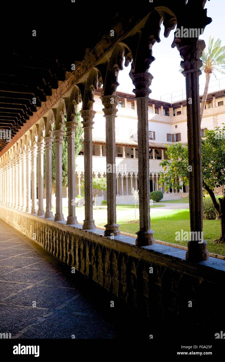 Convento de San Francisco, Palma De Mallorca, Spanien Stockfoto