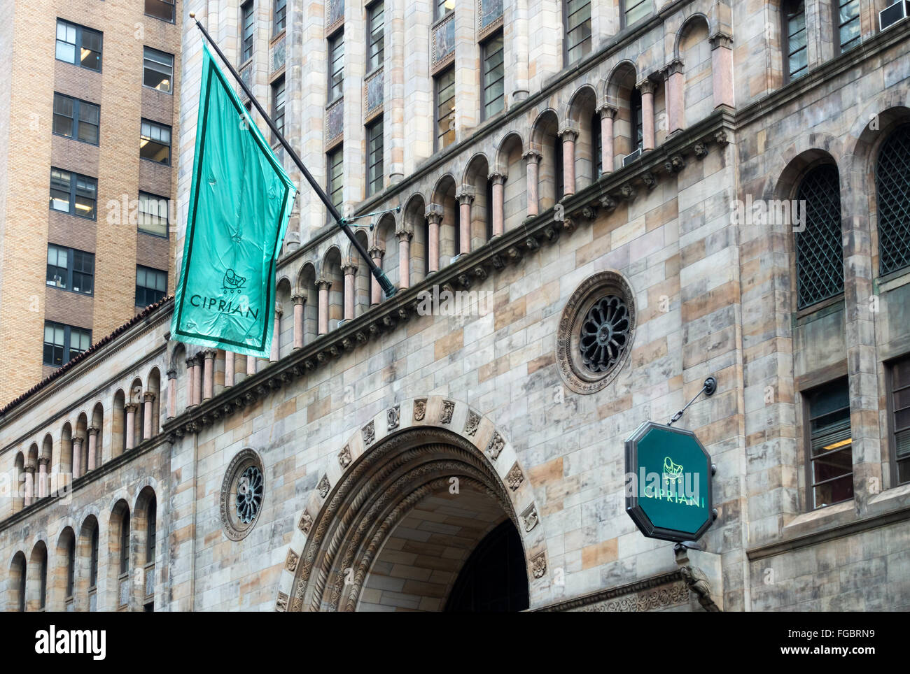 Cipriani 42nd Street at 110 E 42nd Street in New York City Stockfoto