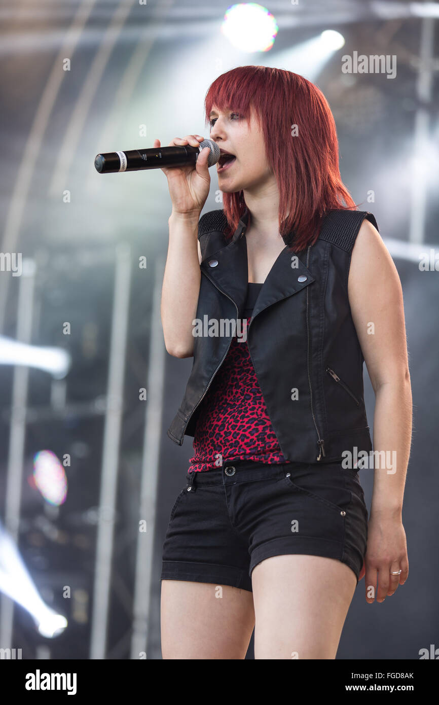 Miss Rabbit Stockfoto