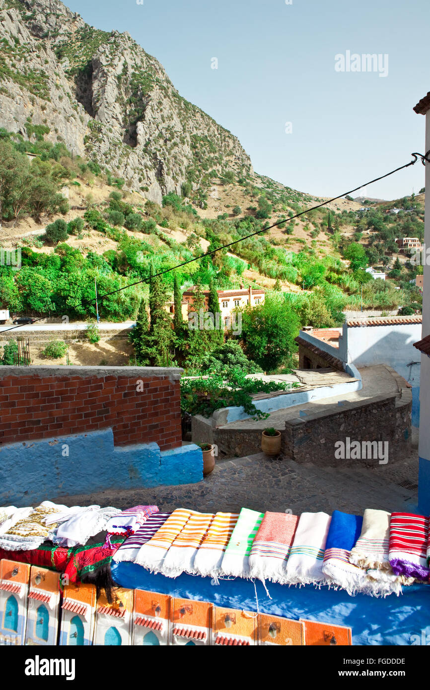 Alte Medina Chefchaouen, Marokko Stockfoto